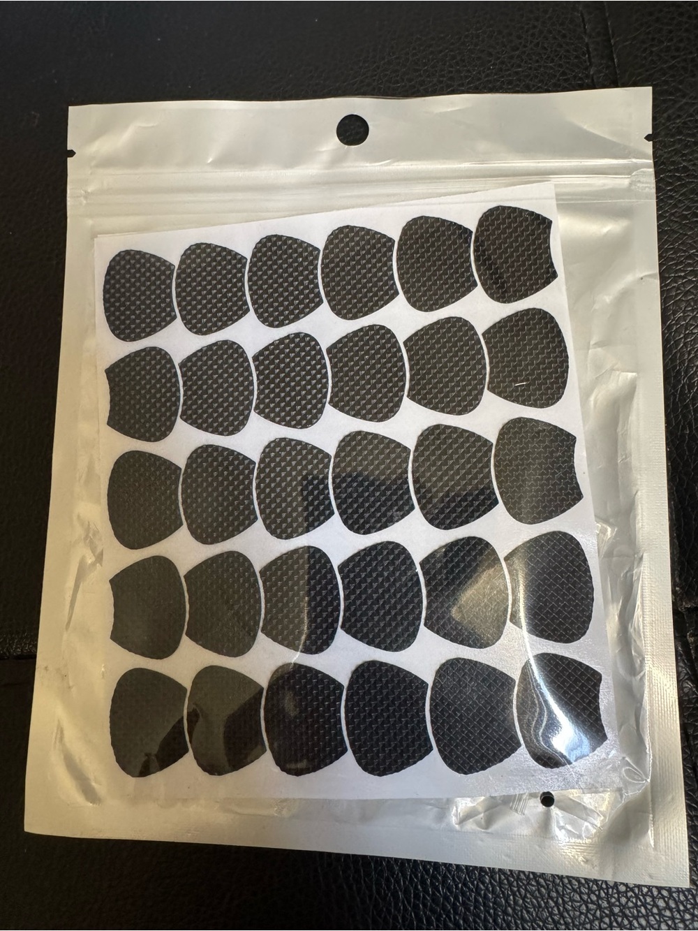Universal Black Adhesive Anti-Slip Phone Grip Pads